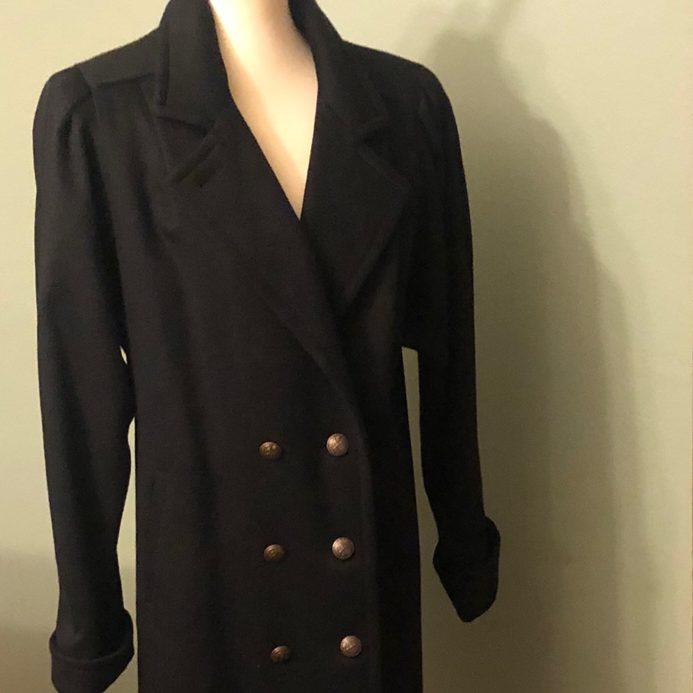 Full length Wool Trench Coat